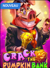 Crack the Pumpkin Bank -