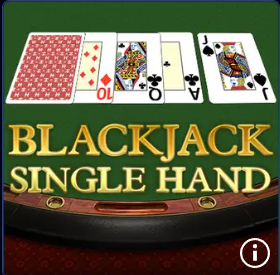 Blackjack Single Hand -