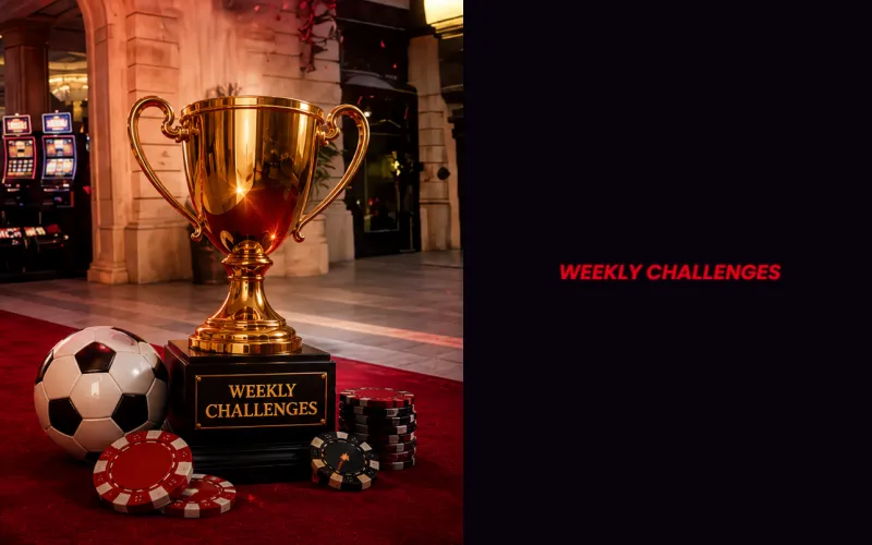 Meistere die weekly challenges bei QuickWin und belohne dich mit exklusiven extras.