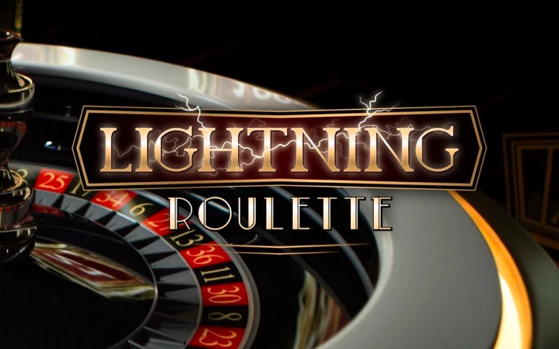 Setze auf rot oder schwarz bei Lightning Roulette im QuickWin live casino.