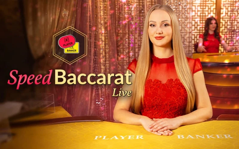 Spiele schnelle runden bei Speed Baccarat im QuickWin live casino.